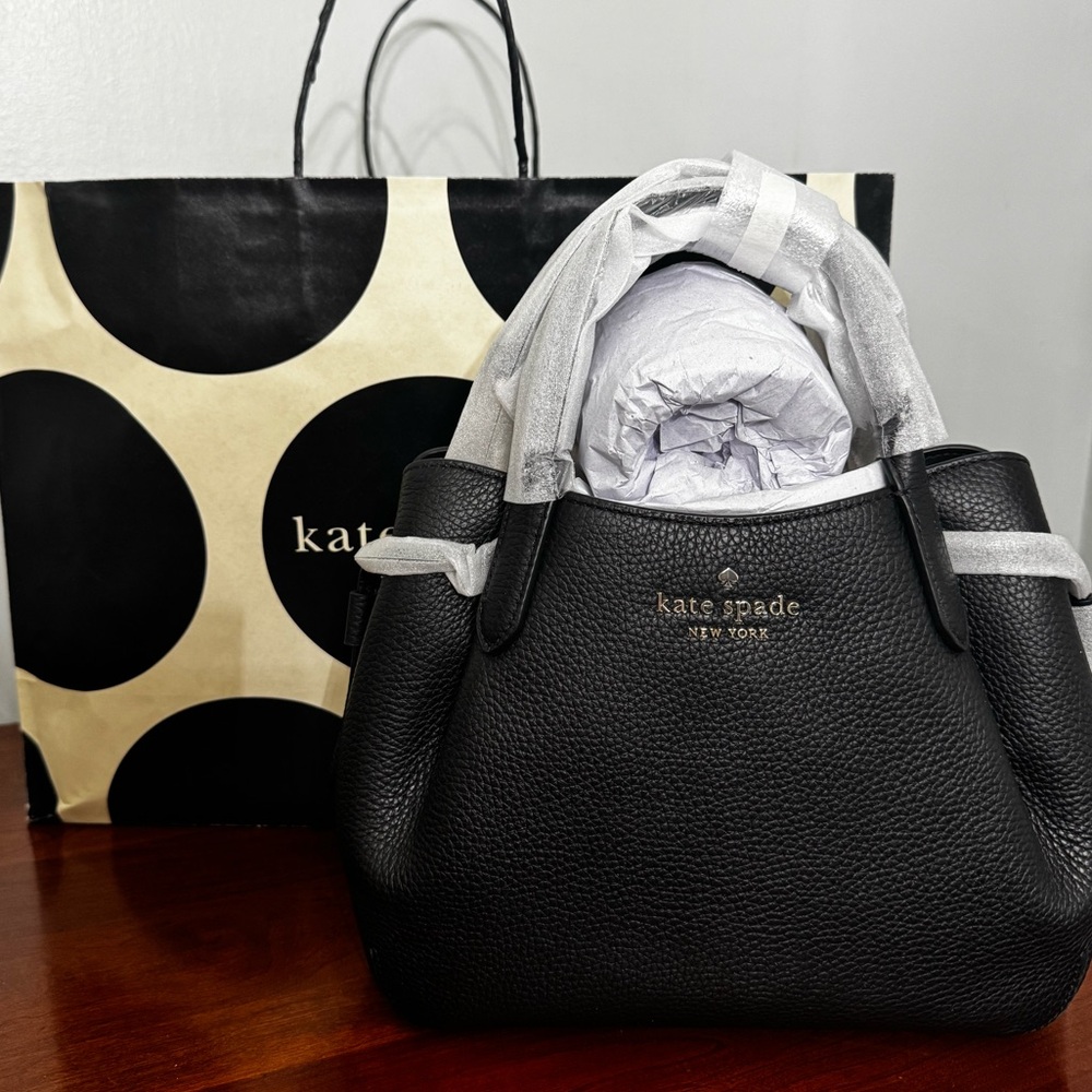 Kate Spade Black Leather Handbag